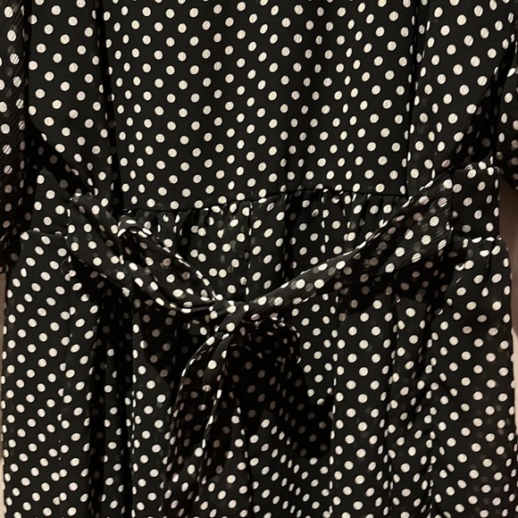 Atmosphere sheer polka dot babydoll dress or tunic. Size 14 - Picture 6 of 8